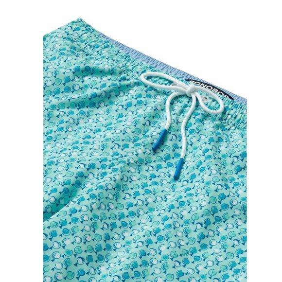 BONOBOS Men's Size MEDIUM Riviera Recycled Swim Trunks 7" Globetrotters Shorts - Picture 4 of 10